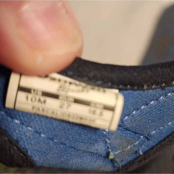 Boys 10T Velcro Sandals Blue Green. Cute functional.  Like New‎ - Picture 3 of 6